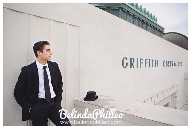 senior photos griffith observatory