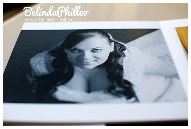 handmade leather wedding albums