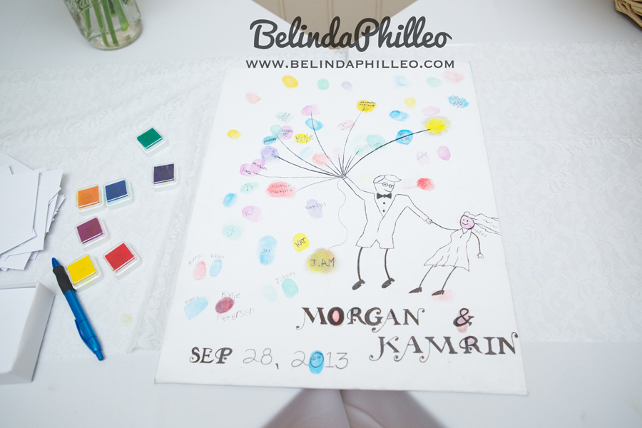 thumbprint guest book