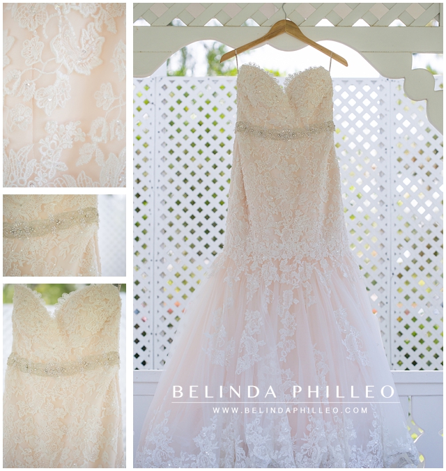 Maggie Sottero Marianne in Ivory over Blush wedding gown