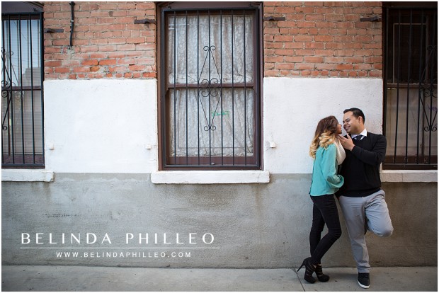 Orange Circle Engagement Photos