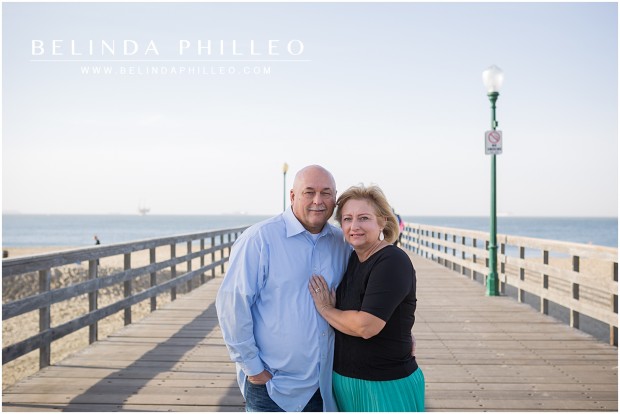 Anniversary Portraits Seal Beach Pier