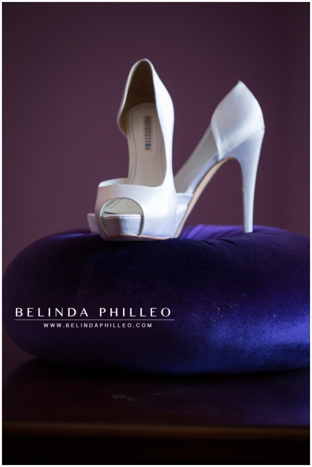 Bride's shoes