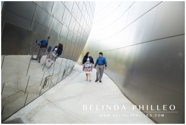 Walt Disney Hall Engagement Photos