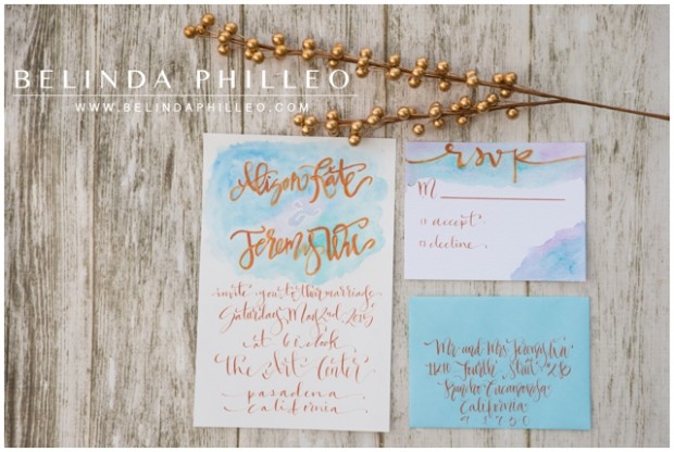 Wedding Invitations by Tawny Tsang Calligraphy