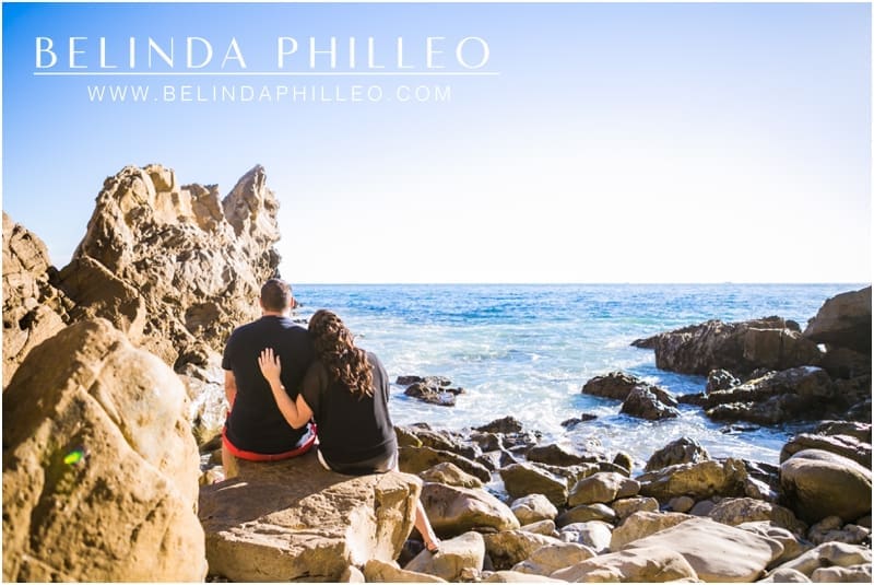 corona del mar engagement pictures by Belinda Philleo