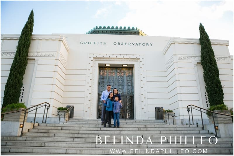 Family Portraits Griffith Observatory