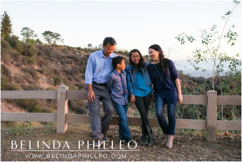 Griffith Observatory family portraits, Los Angeles, CA