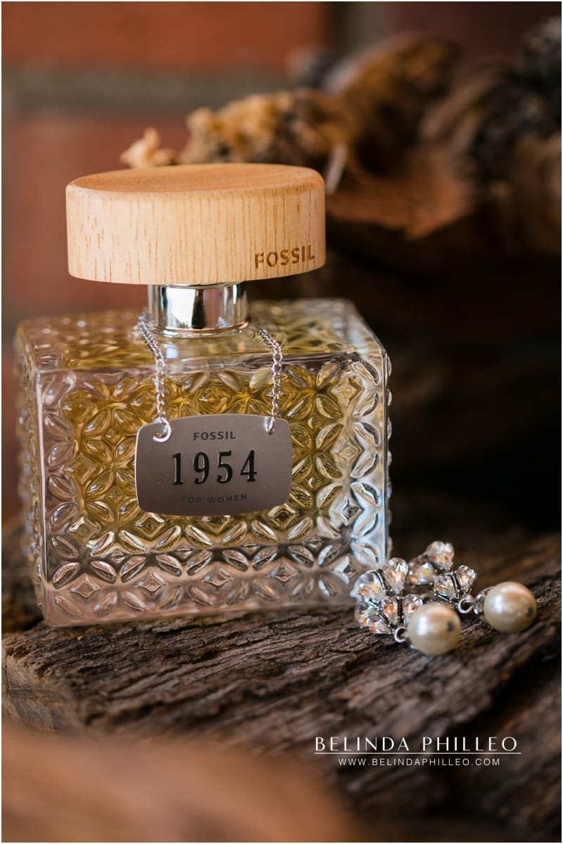 Fossil Vintage 1954 perfume bottle