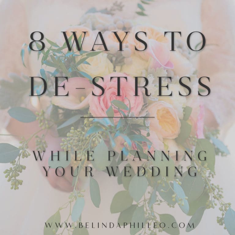 8 Ways to De-Stress While Wedding Planning