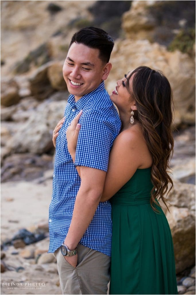 Corona del mar engagement photos by Belinda Philleo