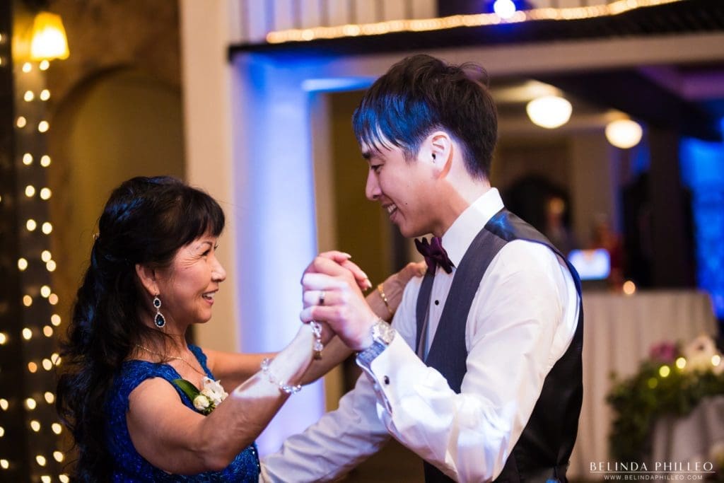 Mother son Dance at Redondo Beach Historic Library Wedding