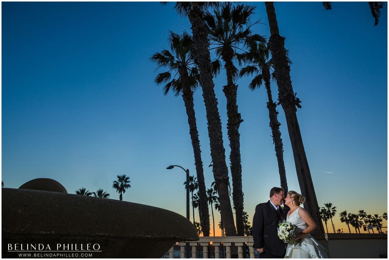Waterfront Hilton Huntington Beach Wedding