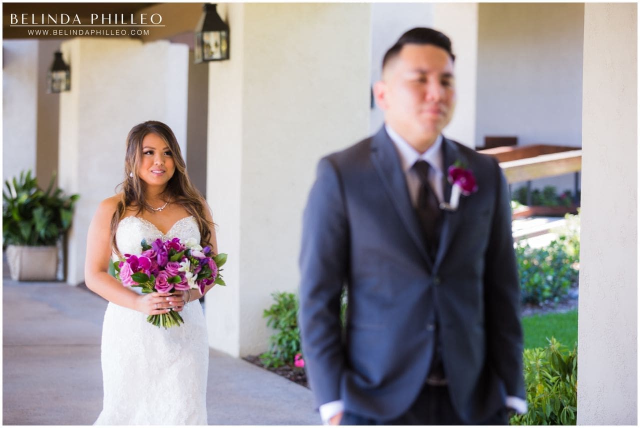 First look at Friendly Hills Country Club Wedding