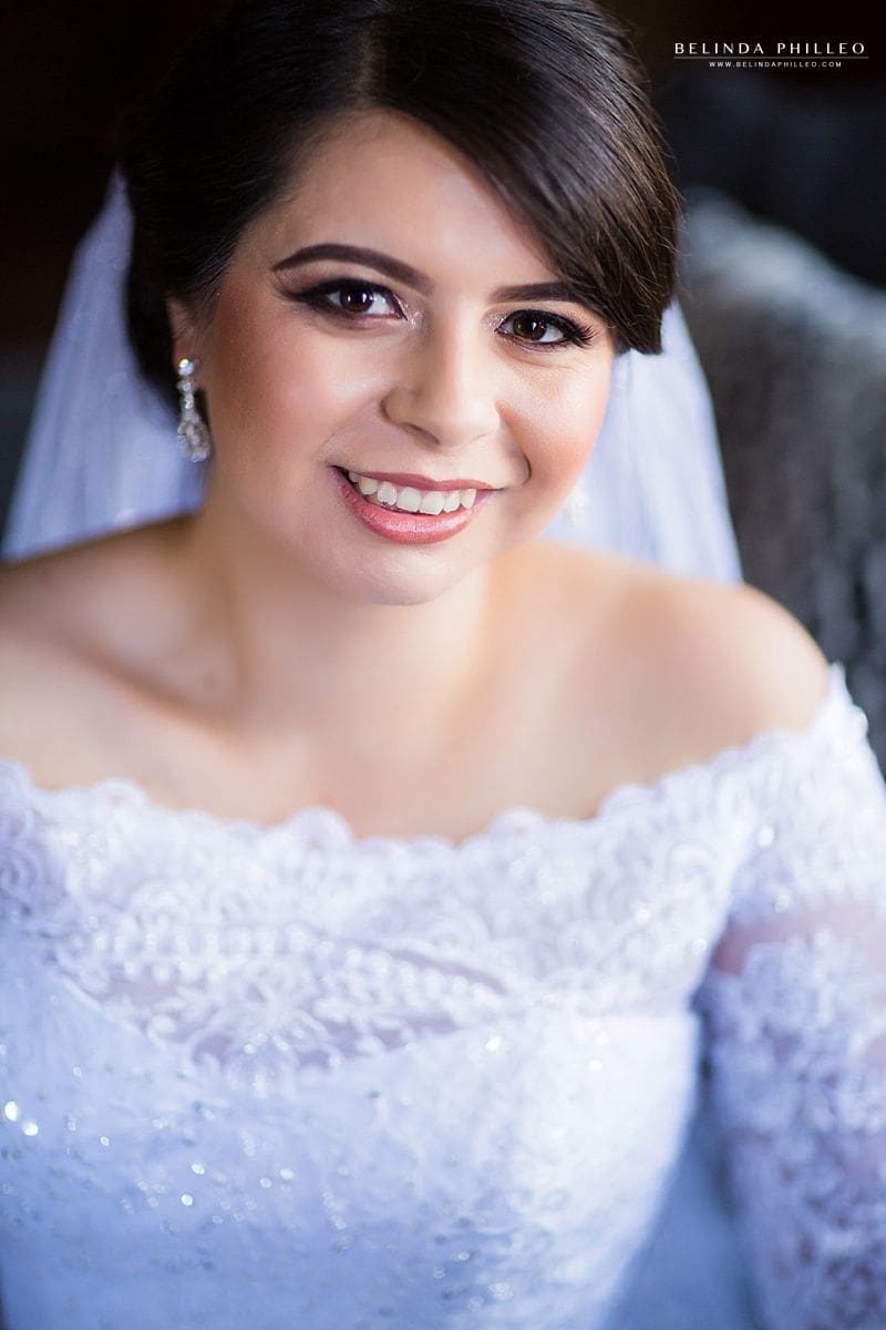 off the shoulder wedding dress