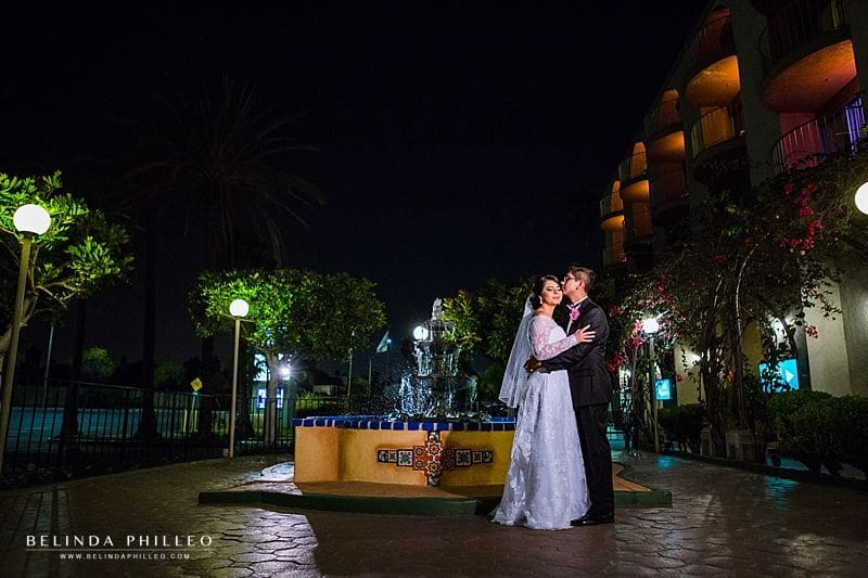 Wedding at Best Western Golden Sails Long Beach, CA. Photos by Belinda Philleo