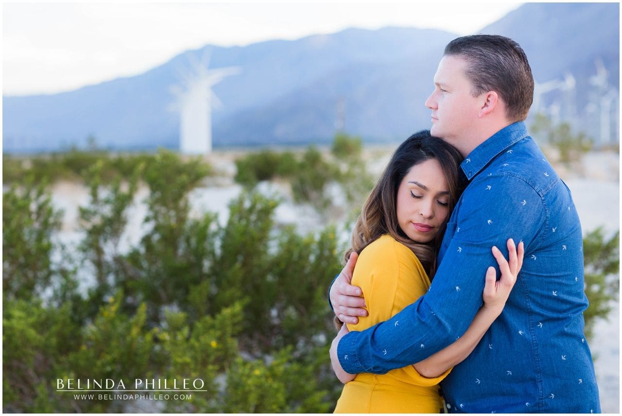Palm Spring adventure engagement photos by Belinda Philleo