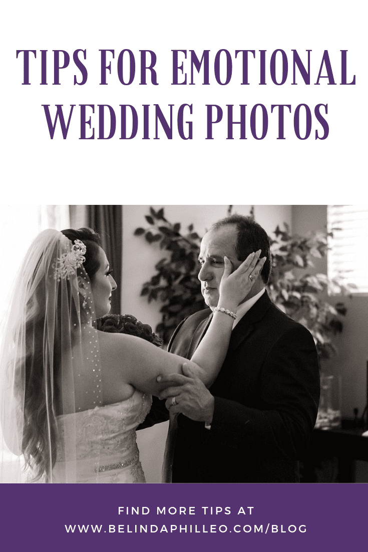 Tips for emotional wedding photos