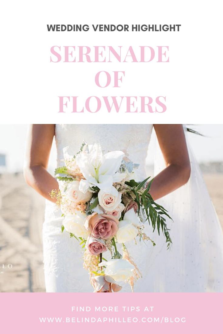 Serenade of flowers, Orange County Wedding Florist