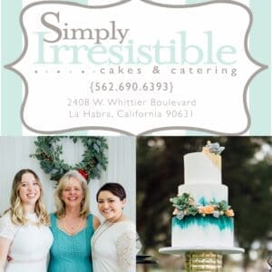 Simply Irresistible Cakes & Catering, Full service event catering in La Habra, CA