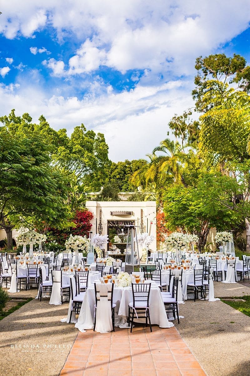 Los Angeles River Center & Gardens wedding and reception area