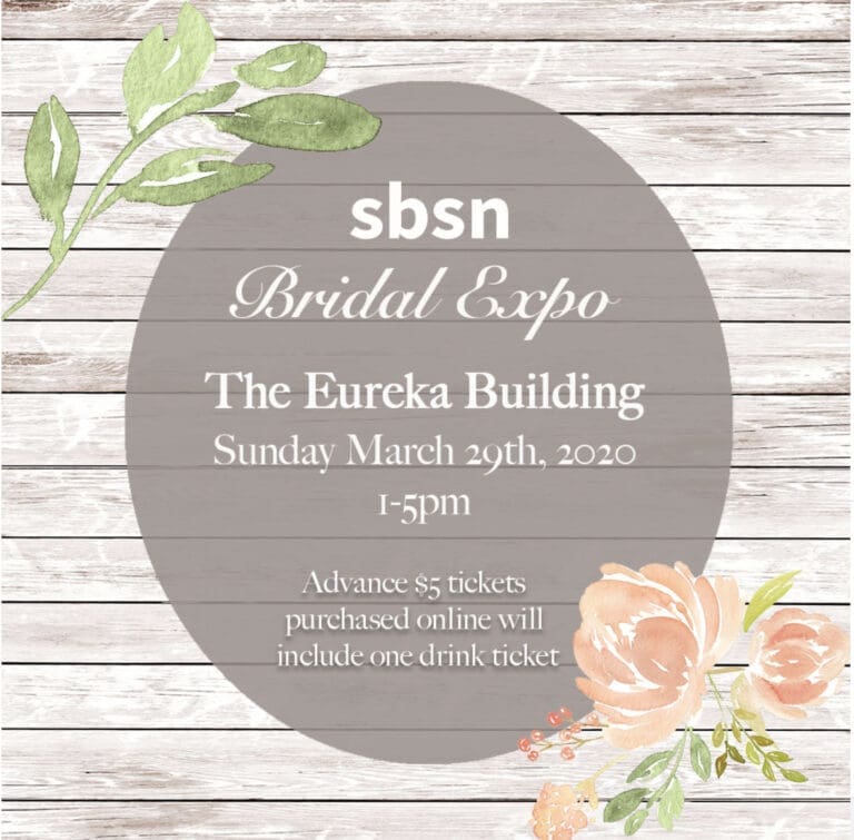 Save The Date: Something Borrowed Something New Bridal Expo in Orange County on 3/29/20
