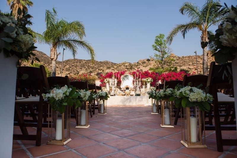 Ceremony area at Hummingbird Nest Ranch 