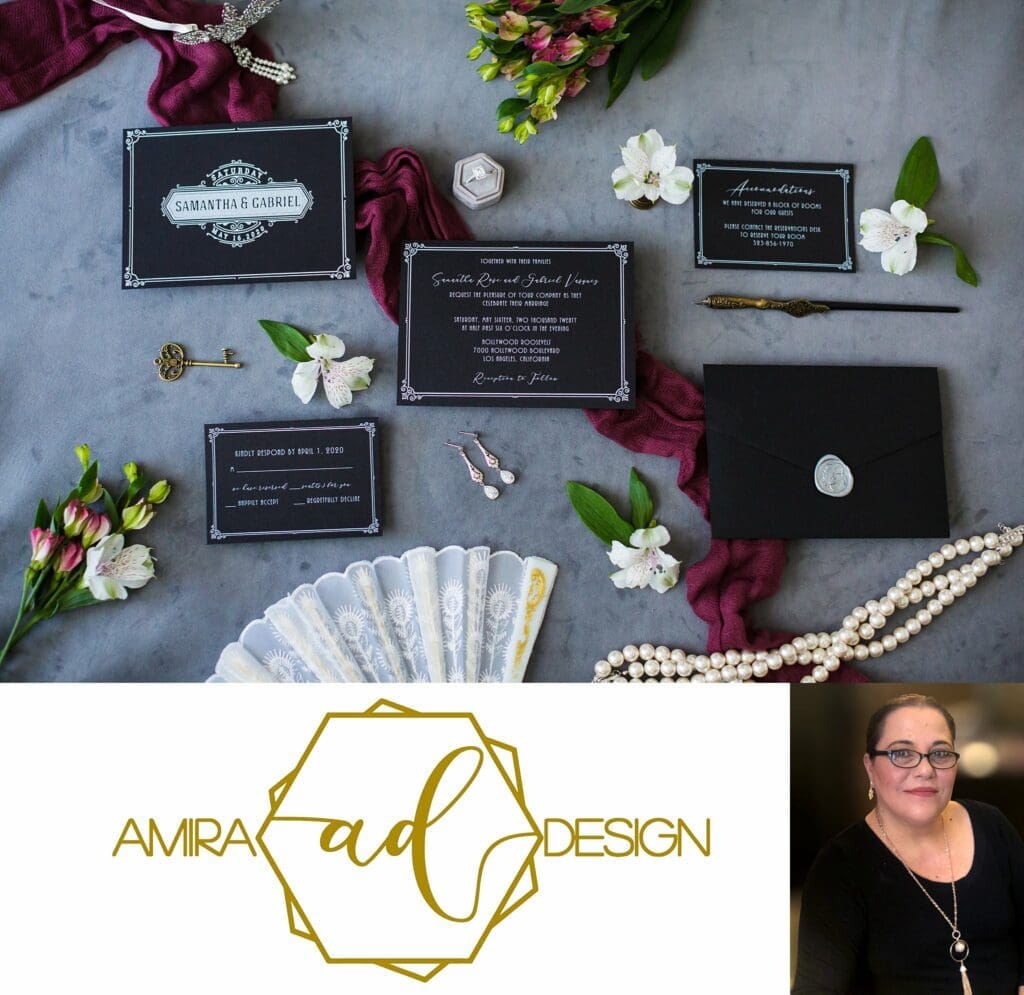Custom Wedding invitation Timeline & Checklist - Amira Design