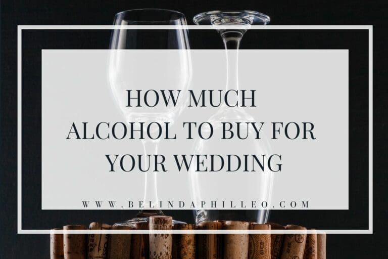 How Much Alcohol to Buy for a Wedding