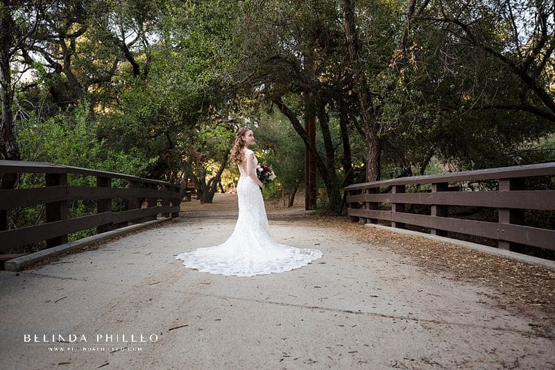 Train of Kenneth Winston bridal gown style 1882
