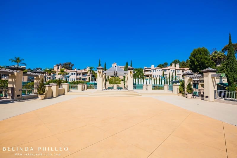 Valencia Terrace at Marbella Country Club in San Juan Capistrano is a large outdoor wedding venue space that's great for ceremony or reception setup. Outdoor wedding venues in Orange County, CA