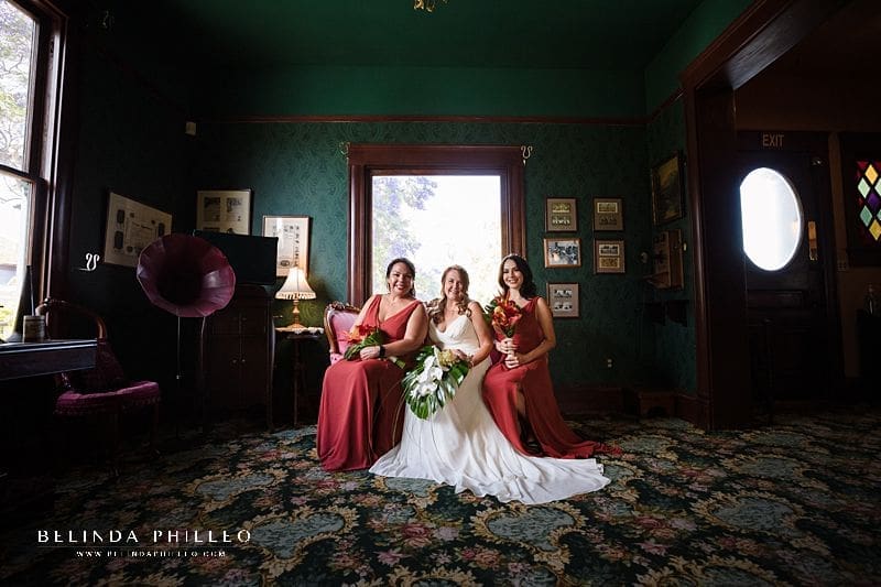 Bridal suite at Heritage Museum of Orange County in Santa Ana, CA. Photography by Belinda philleo