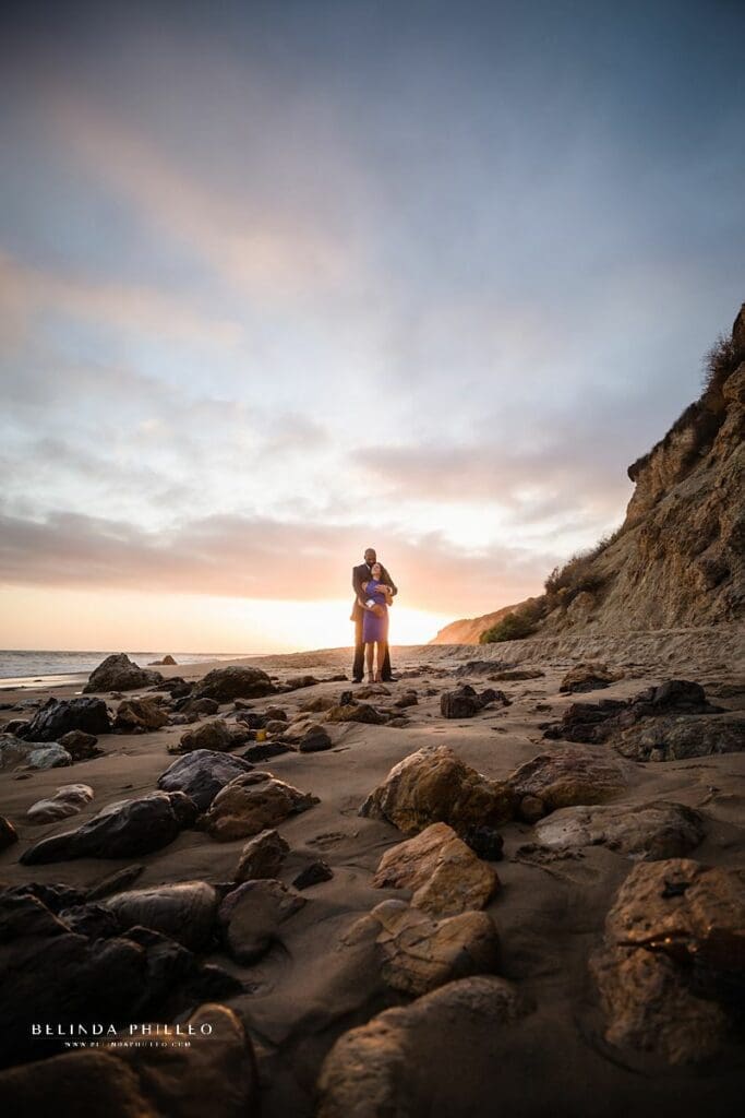 Epic Crystal Cove engagement photos