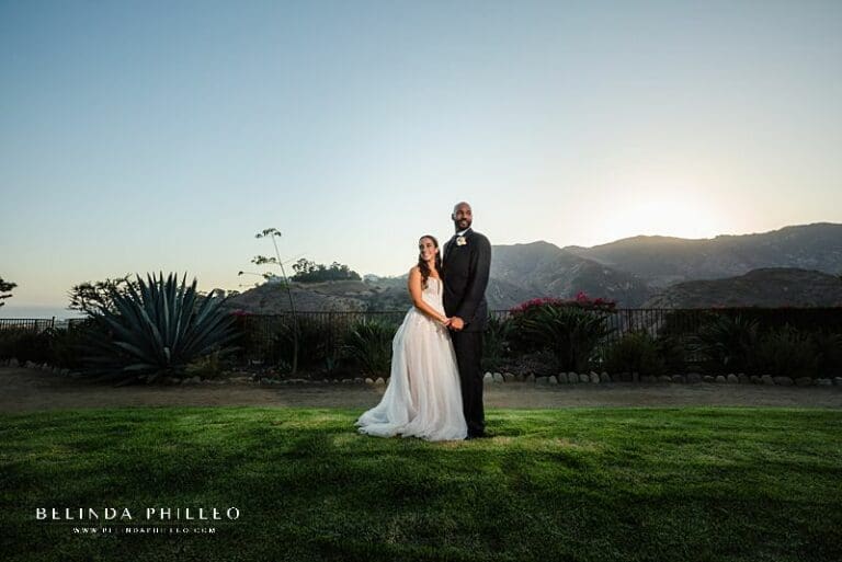 Retreat Wedding in Malibu with Peach Florals and Succulents