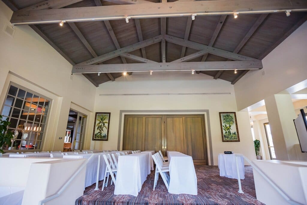 Marbella Country Club wedding Banquet Room