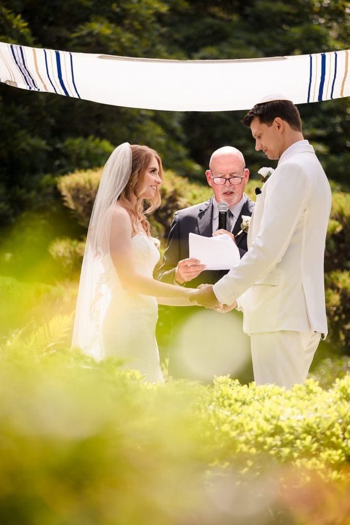 Jewish wedding ceremony at Japanese American Cultural and Community Center