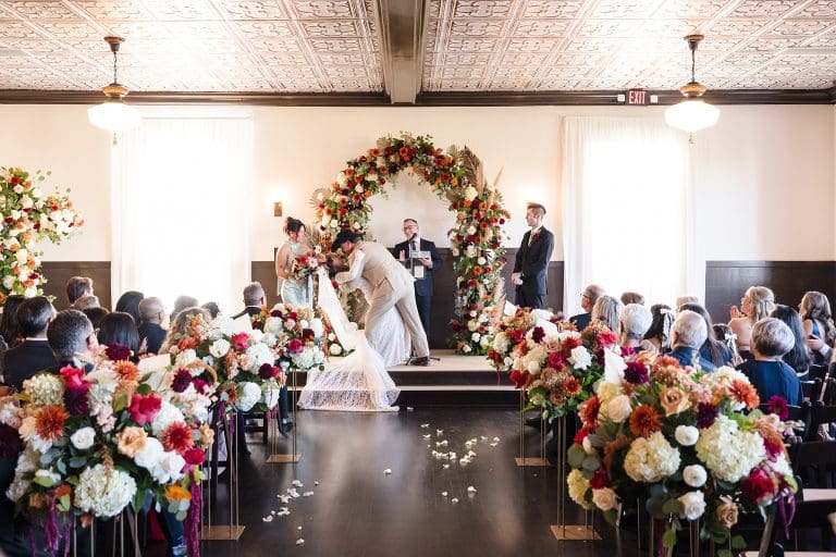Romantic October Wedding at The Charleston in Fullerton, CA | Fall Wedding