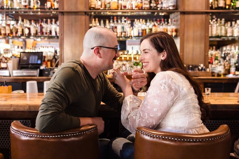 Engagement Photos in Old Towne Orange, CA | Romantic & Meaningful Session