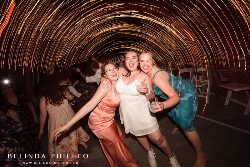 Dance party reception at Seventh Place in the DTLA Arts District